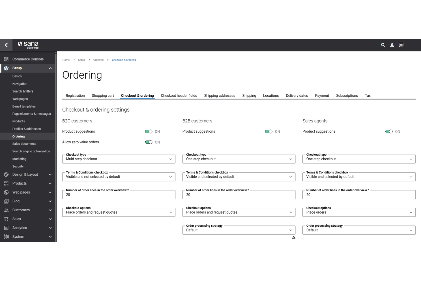 screenshot - Sana Commerce Cloud Review 2026: Pros, Cons, Features, and Pricing