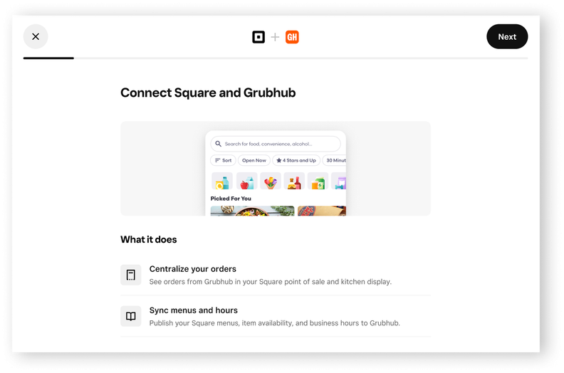 Square Adds Grubhub Integration