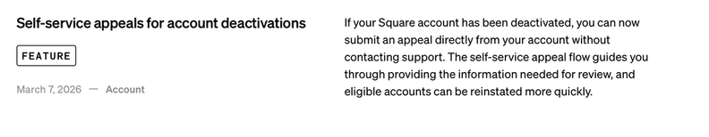 Square Improves Account Access and Security Workflows