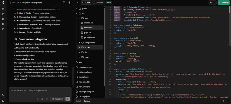 Subbly Launches AI Ecommerce Website Builder