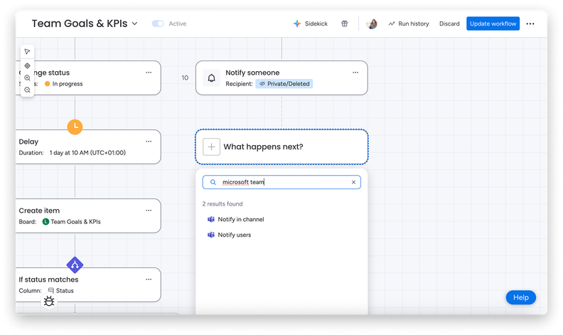 monday.com Adds Microsoft Teams Messaging In Workflows