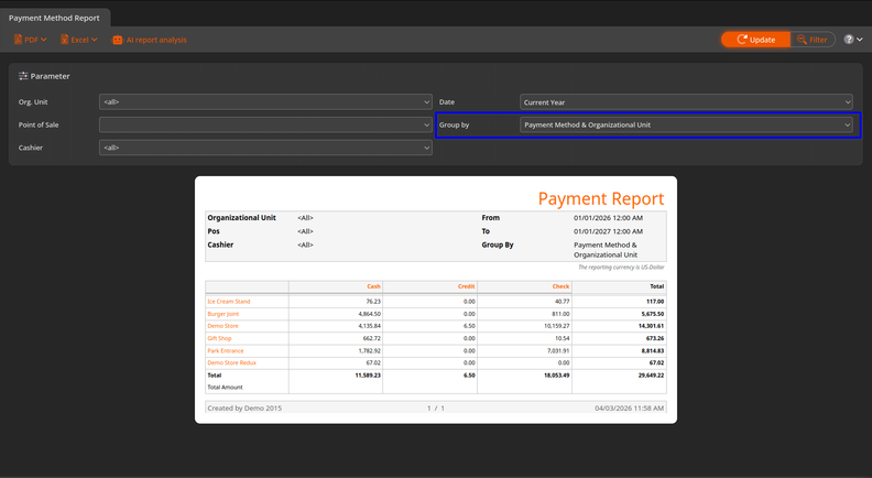 KORONA POS Expands Reporting Across Organizational Units