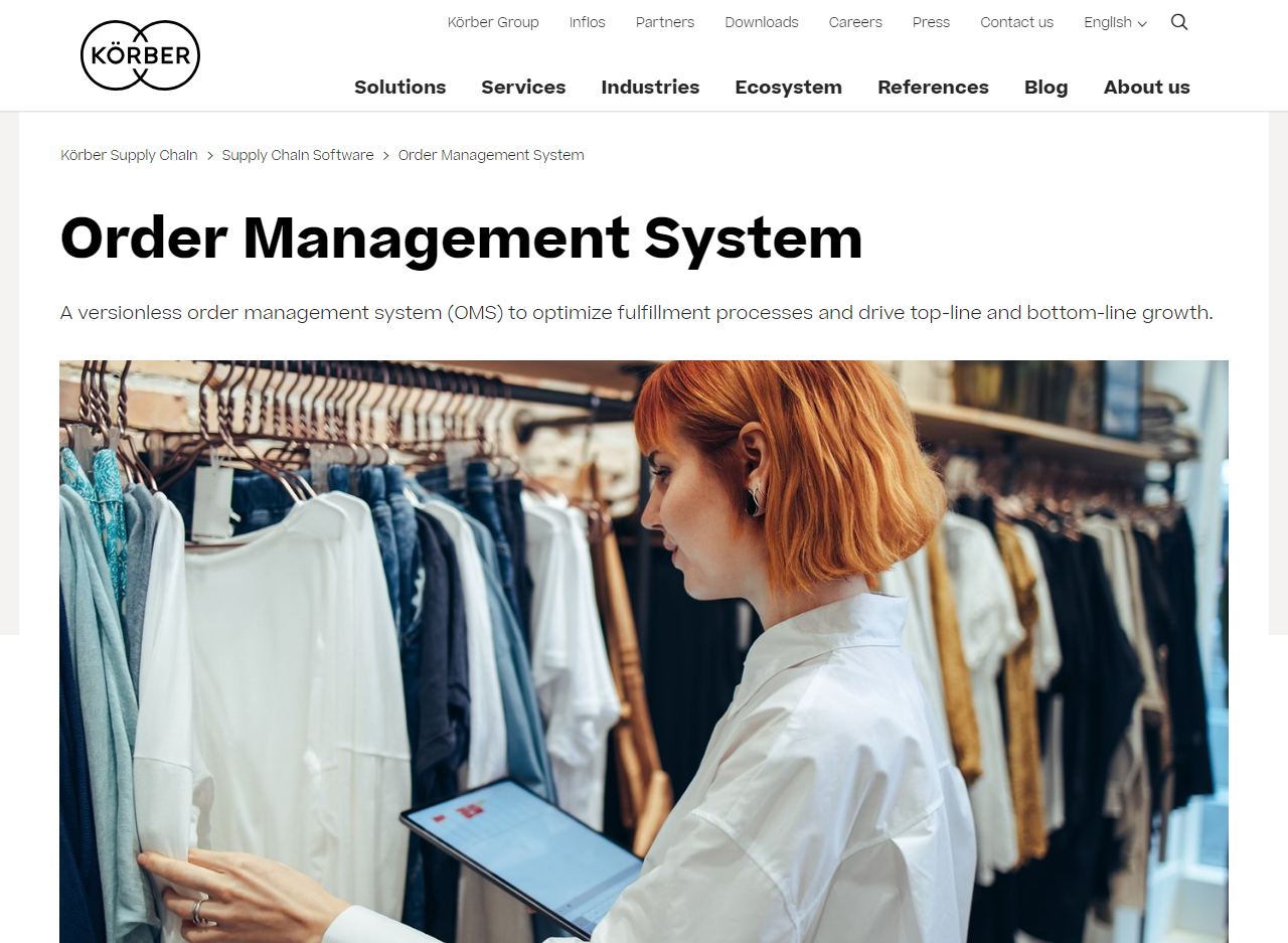 screenshot - Körber Enspire Commerce Review: Pros, Cons, Features &amp; Pricing