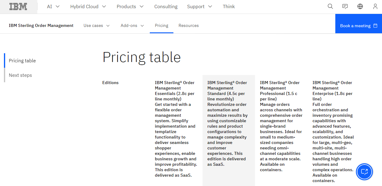 screenshot - IBM Sterling Order Management Review: Pros, Cons, Features &amp; Pricing