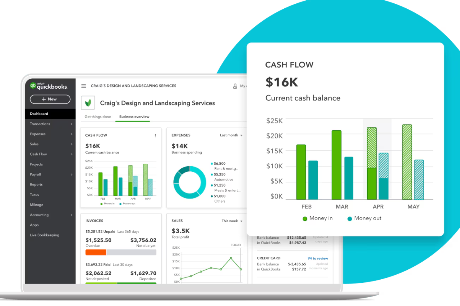 screenshot - QuickBooks Online Review: Pros, Cons, Features &amp; Pricing
