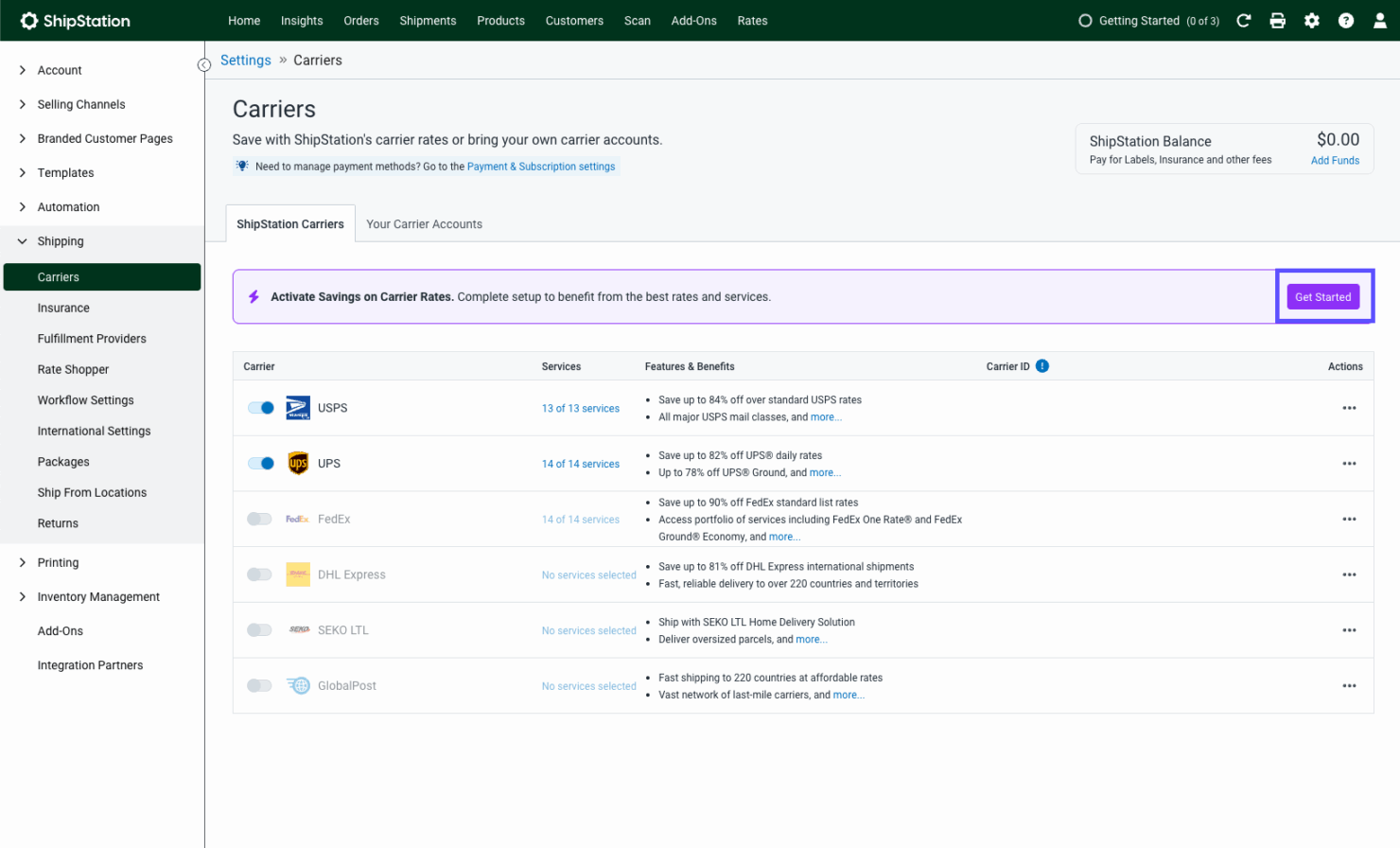screenshot - Shipstation Review: Pros, Cons, Features &amp; Pricing