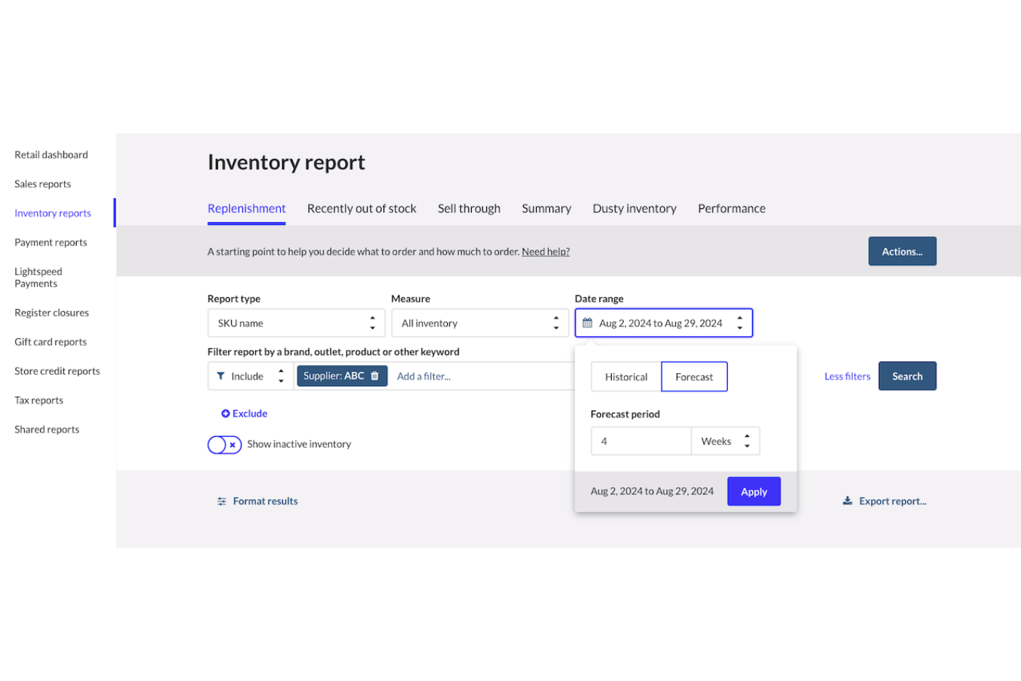 screenshot - Lightspeed Review 2026: Pros, Cons, Features, and Pricing