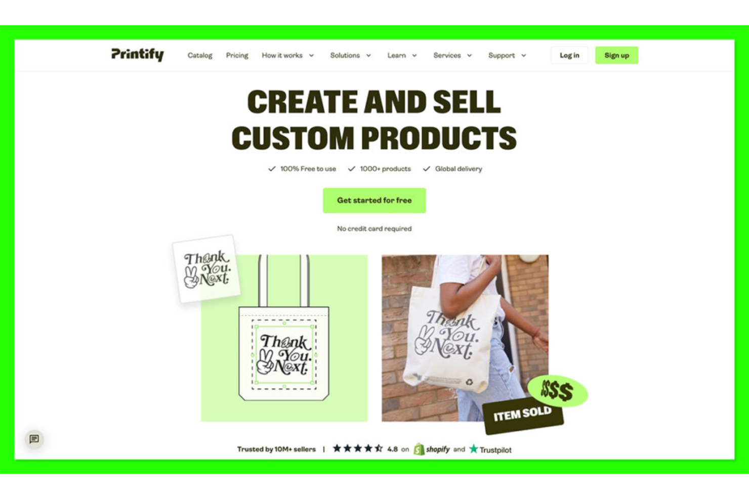 screenshot - Printify Review: Pros, Cons, Features, and Pricing