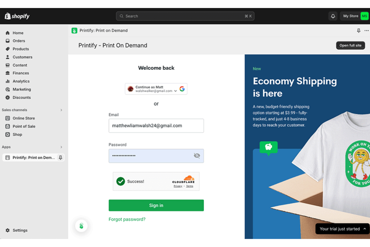 screenshot - Printify Review: Pros, Cons, Features, and Pricing