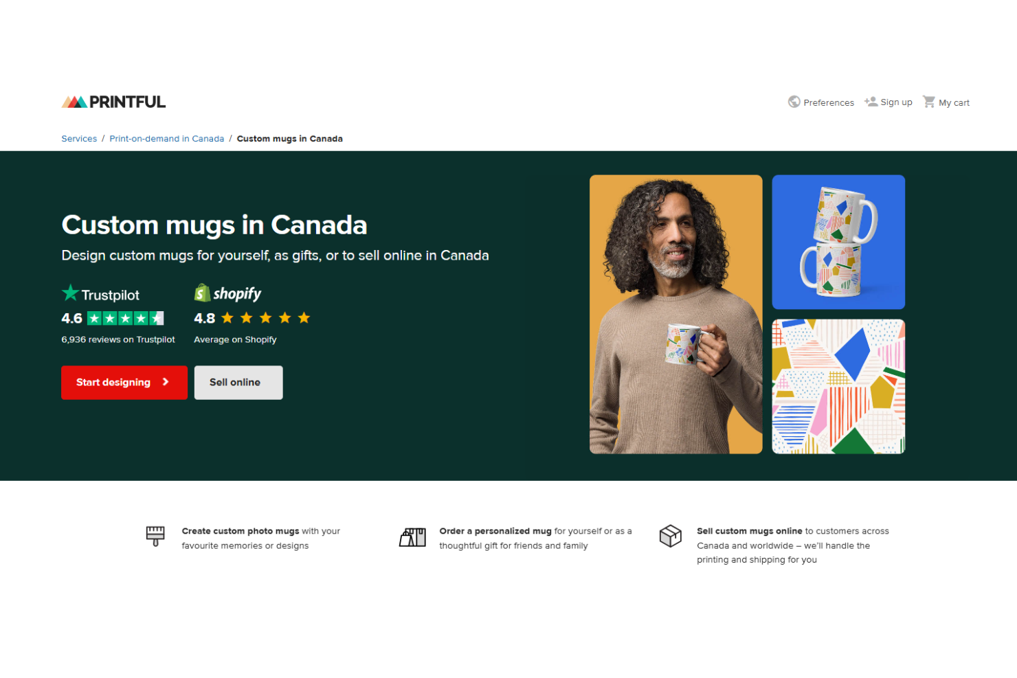 screenshot - Printful Review: Pros, Cons, Features, and Pricing