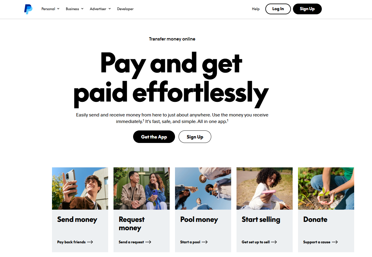 screenshot - Paypal Review: Pros, Cons, Features and Pricing