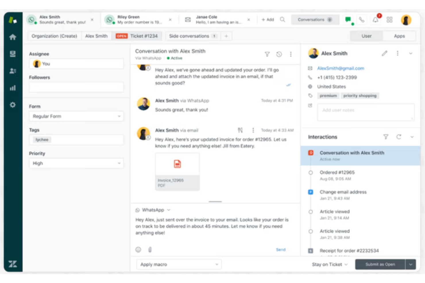 screenshot - Zendesk Review: Pros, Cons, Features and Pricing