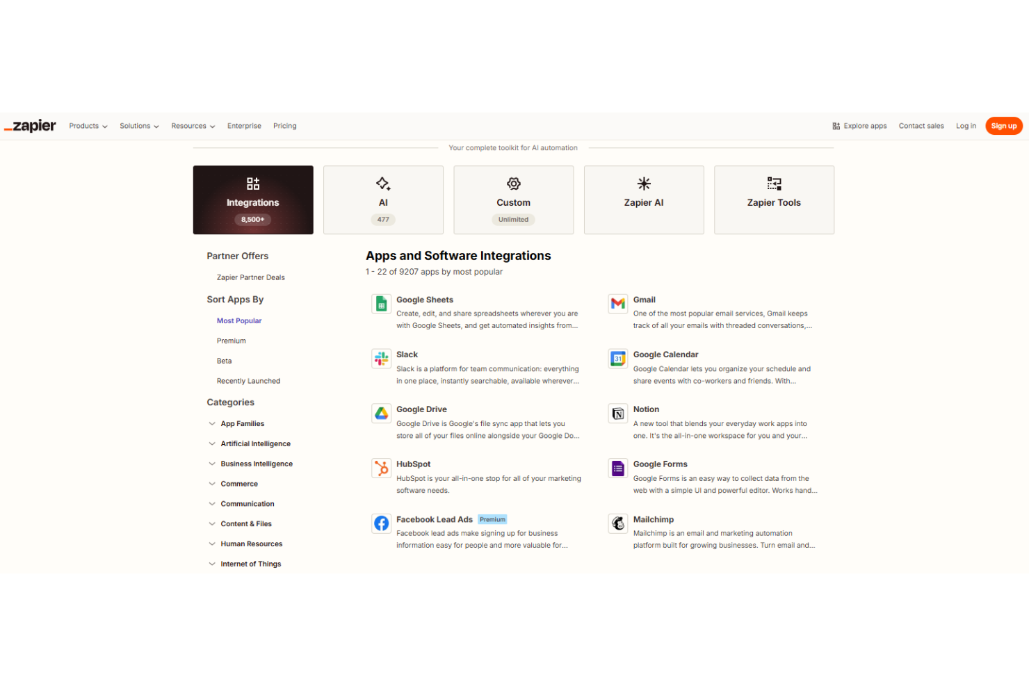 screenshot - Zapier Review: Pros, Cons, Features and Pricing