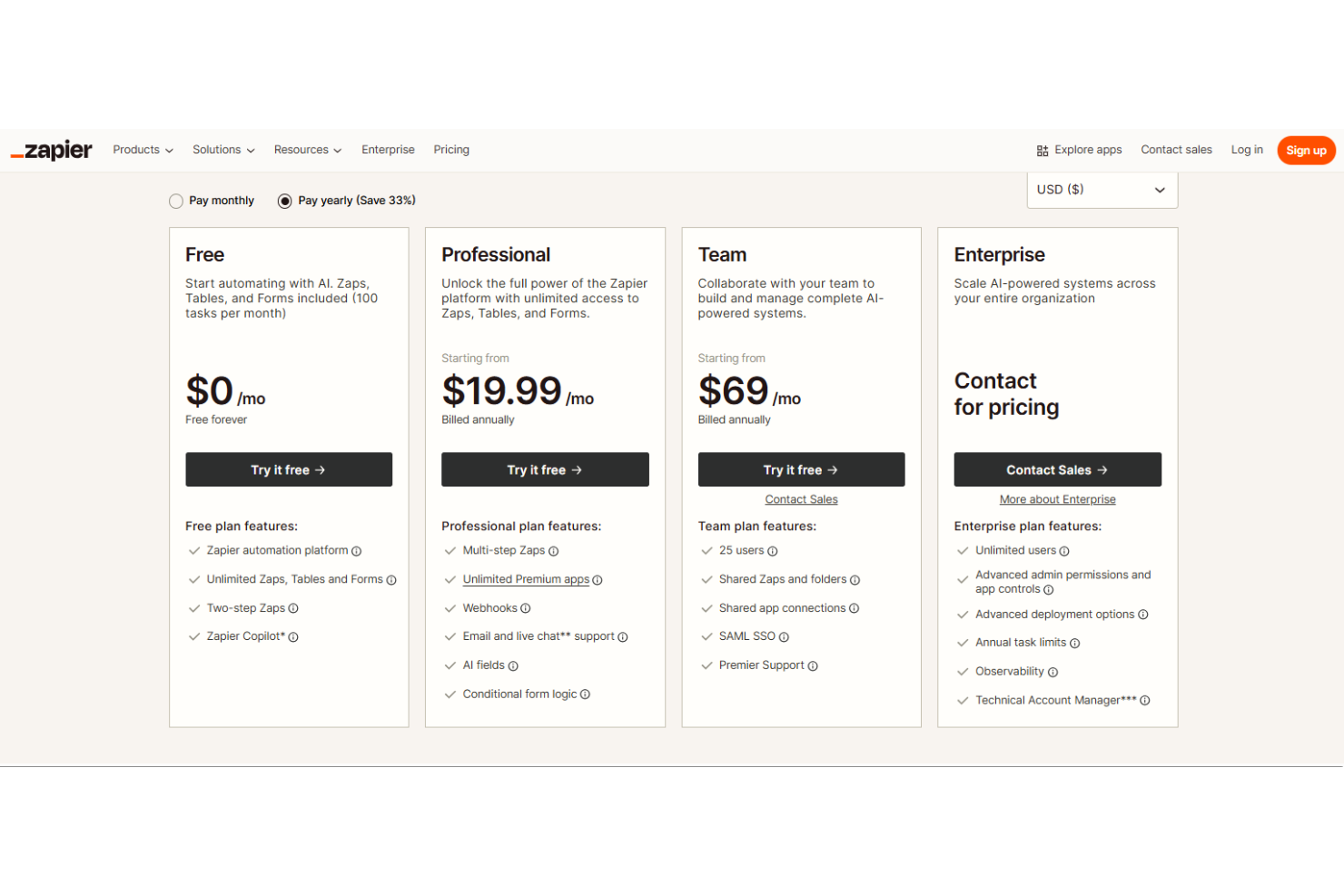 screenshot - Zapier Review: Pros, Cons, Features and Pricing