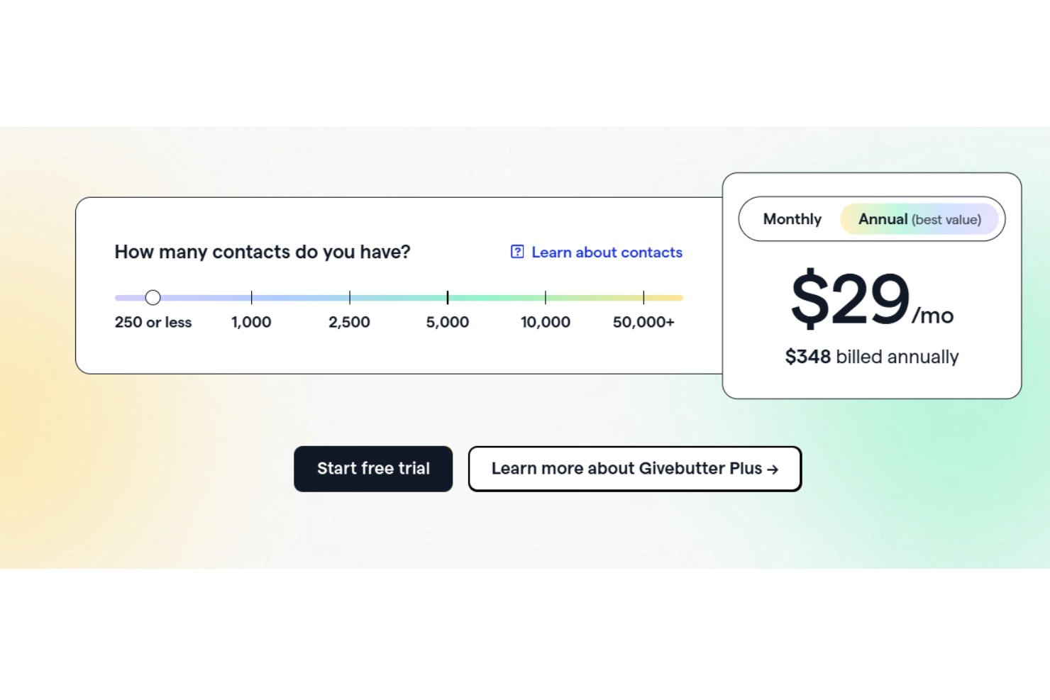 screenshot - Givebutter Review: Pros, Cons, Features and Pricing