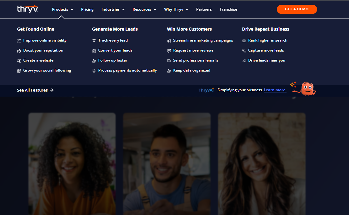 screenshot - Thryv Review: Pros, Cons, Features and Pricing 