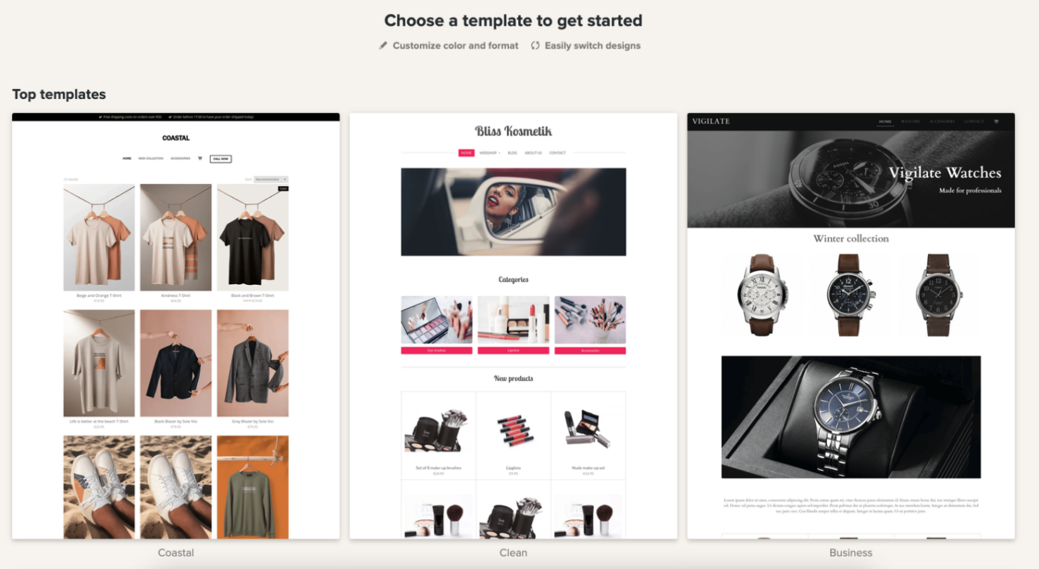 screenshot - Webador Review: Pros, Cons, Features and Pricing