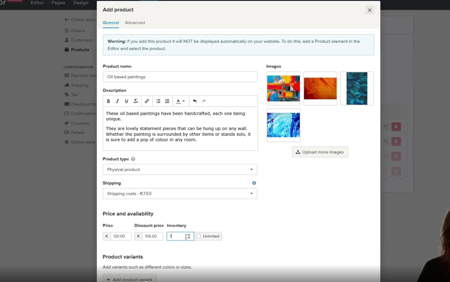 screenshot - Webador Review: Pros, Cons, Features and Pricing