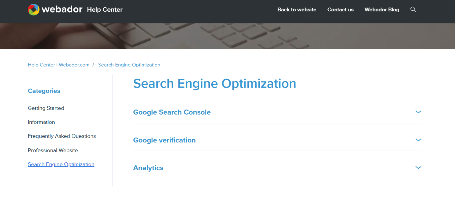 screenshot - Webador Review: Pros, Cons, Features and Pricing