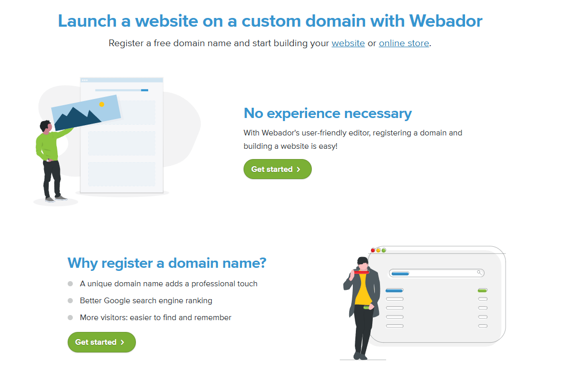 screenshot - Webador Review: Pros, Cons, Features and Pricing