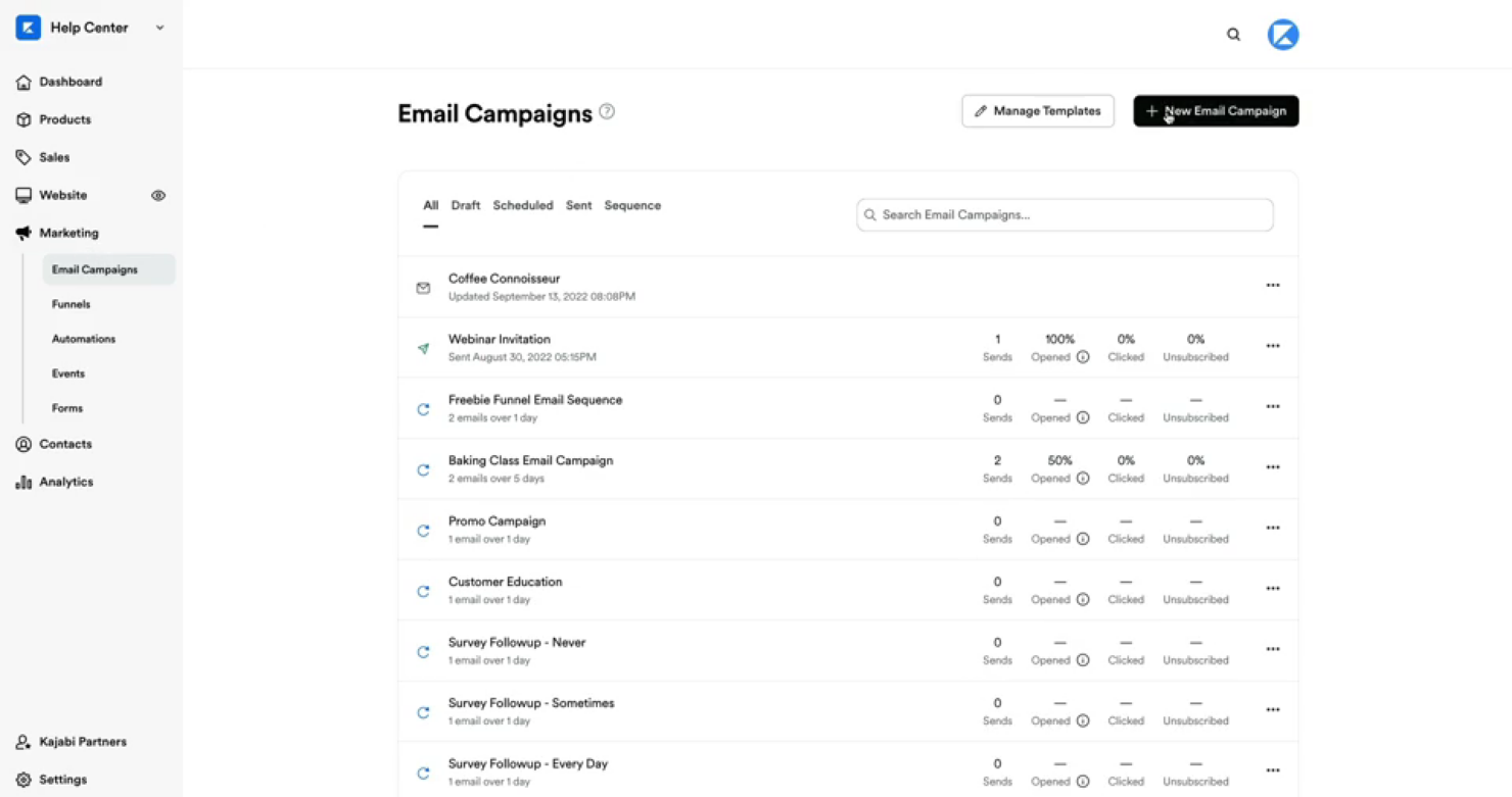 screenshot - Kajabi Review: Pros, Cons, Features and Pricing