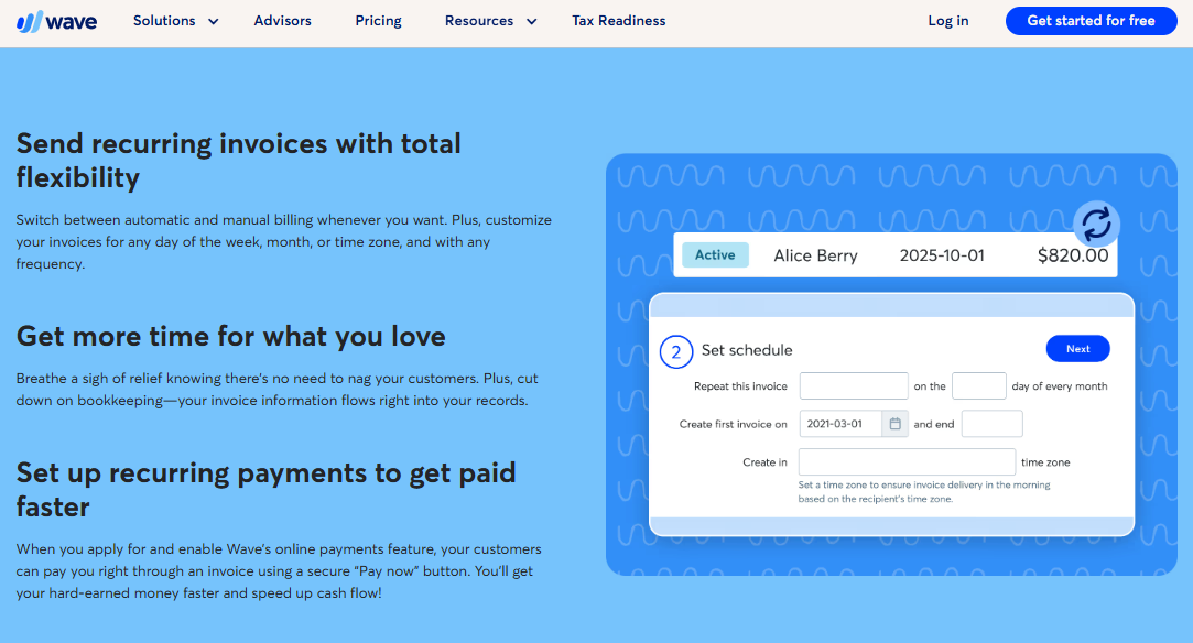 screenshot - Wave Accounting Review: Pros, Cons, Features and Pricing