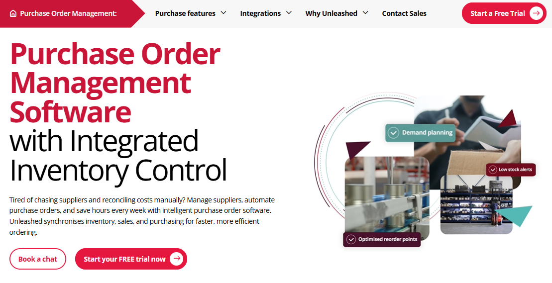 screenshot - Unleashed Software Review: Pros, Cons, Features, and Pricing