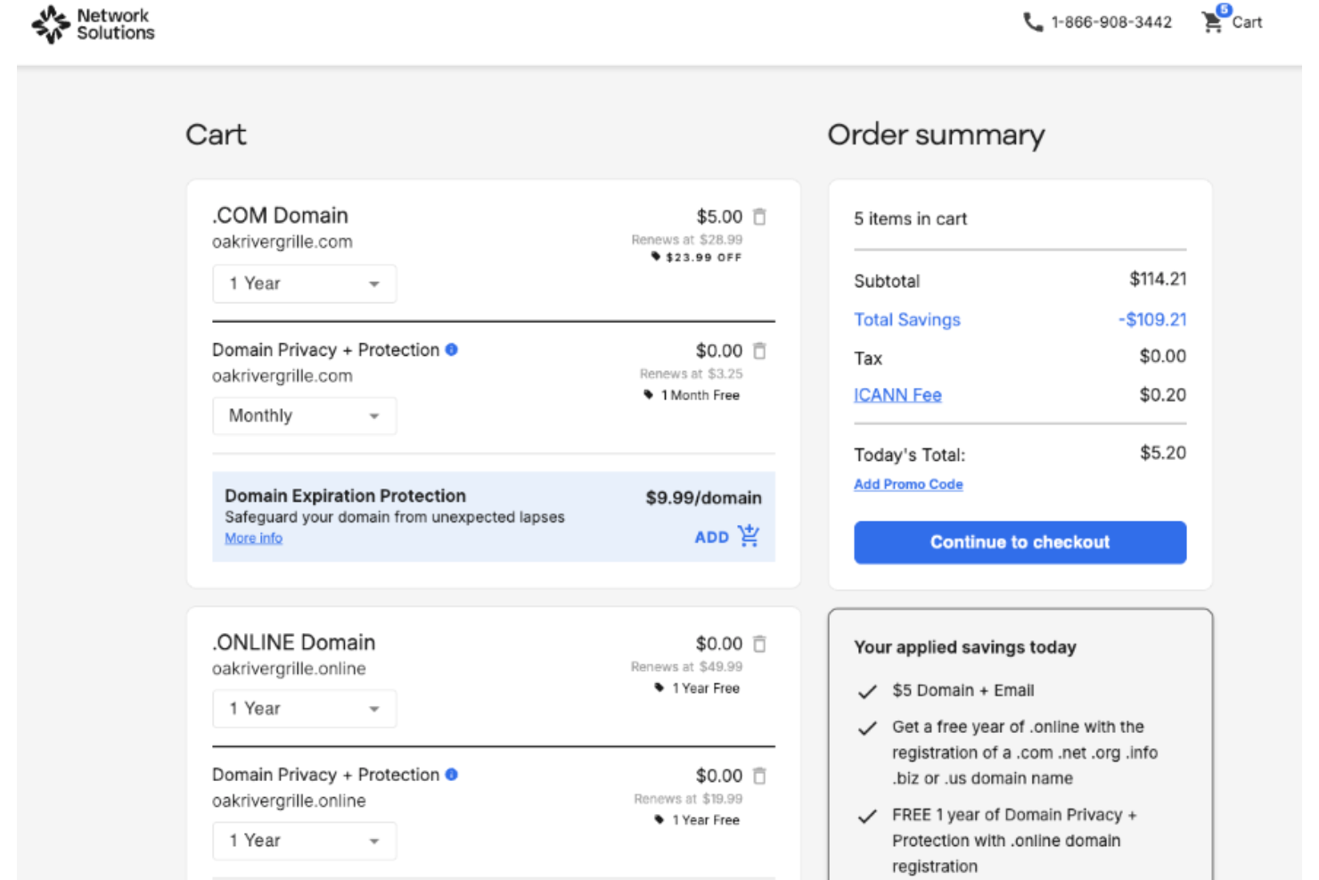 screenshot - Network Solutions Review: Pros, Cons, Features, and Pricing Explained
