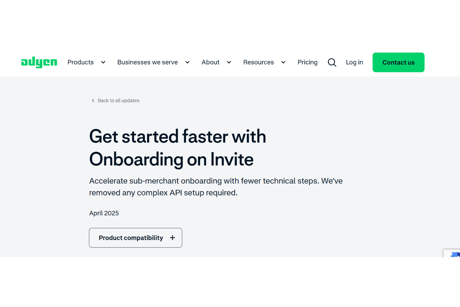 screenshot - Adyen Review 2026: Pros, Cons, Features, and Pricing