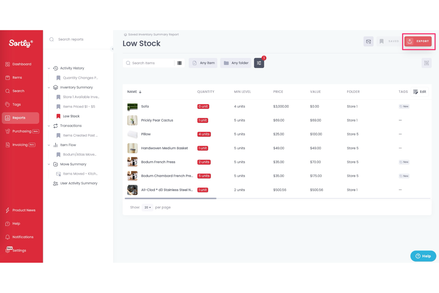 screenshot - Sortly Review 2026: Pros, Cons, Features, and Pricing