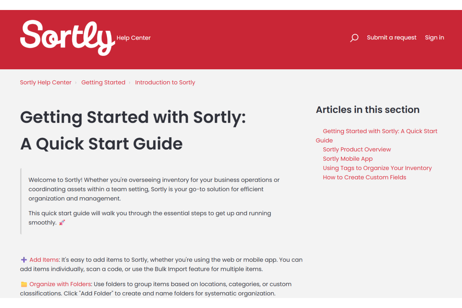 screenshot - Sortly Review: Pros, Cons, Features, and Pricing