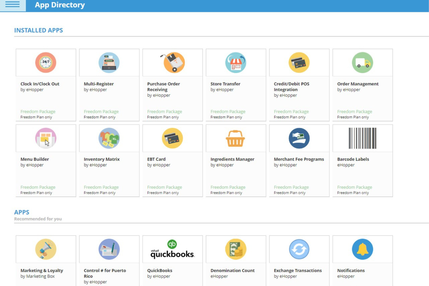screenshot - eHopper POS Review 2026: Pros, Cons, Features, and Pricing