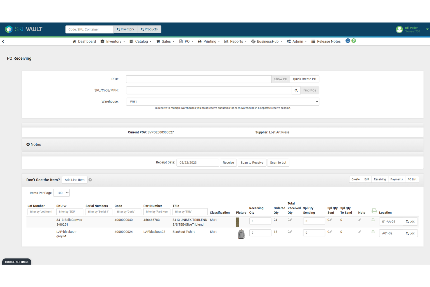 screenshot - SkuVault Core Review 2026: Pros, Cons, Features, and Pricing