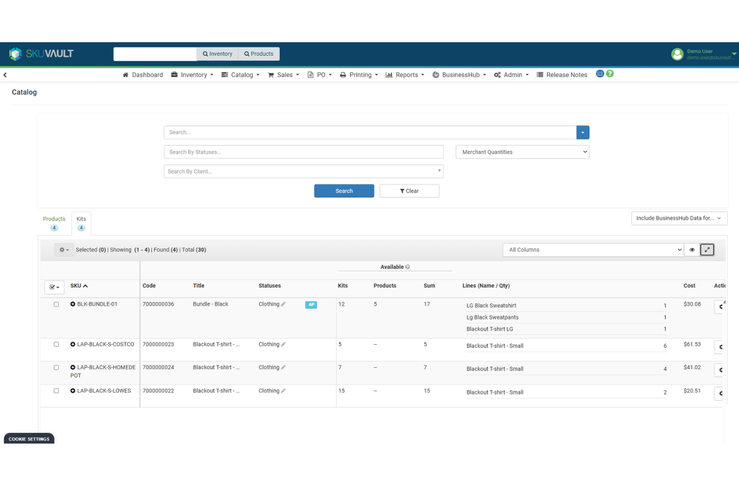 screenshot - SkuVault Core Review 2026: Pros, Cons, Features, and Pricing