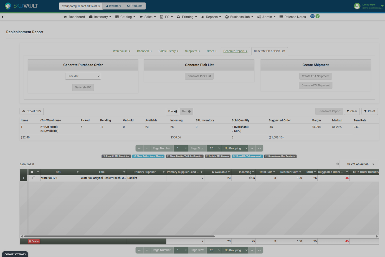 screenshot - SkuVault Core Review 2026: Pros, Cons, Features, and Pricing