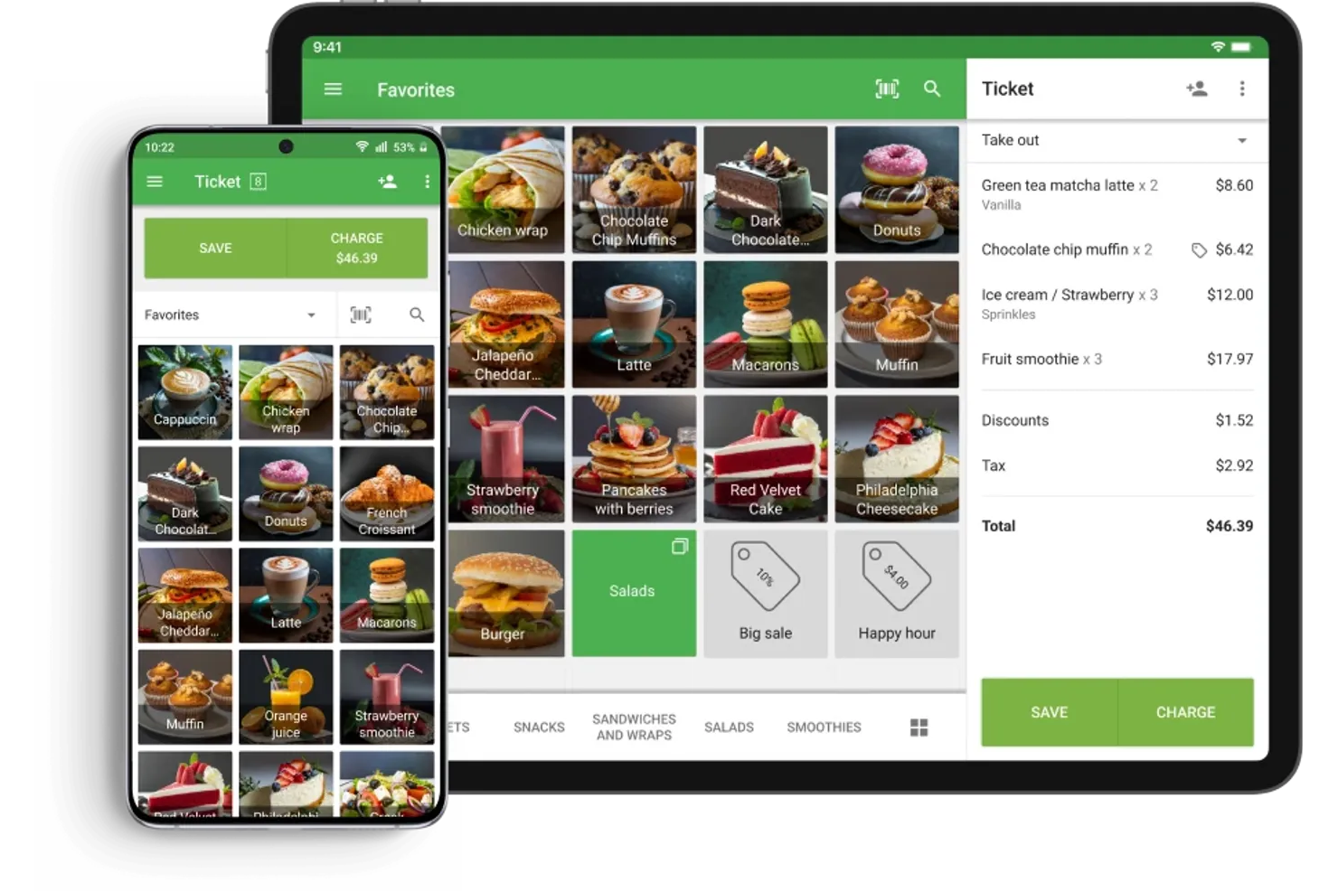 Loyverse POS screenshot - 14 Meilleurs Systèmes de Caisse pour Café Passés en Revue en 2026