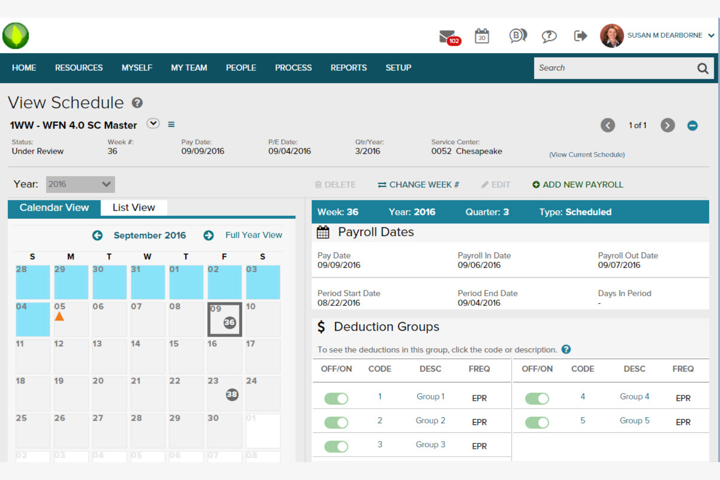 ADP WorkForce Suite screenshot - 16 meilleurs logiciels de planification des employés pour le commerce de détail évalués en 2026