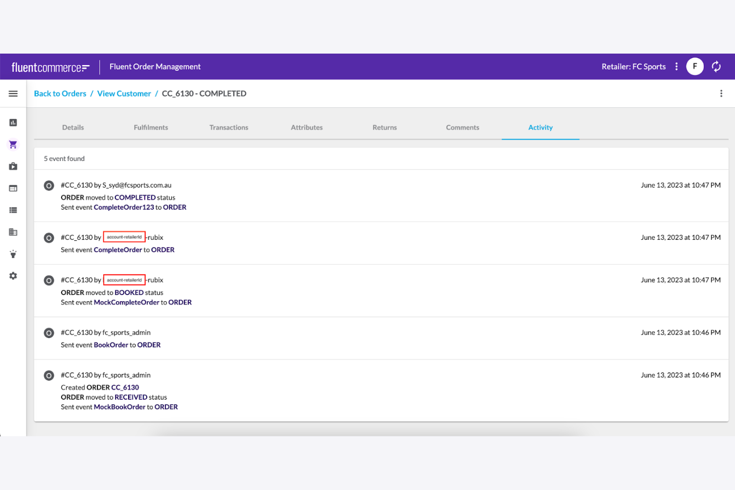 Fluent Order Management screenshot - Die 10 Besten B2B-Bestellmanagement-Softwarelösungen für 2026