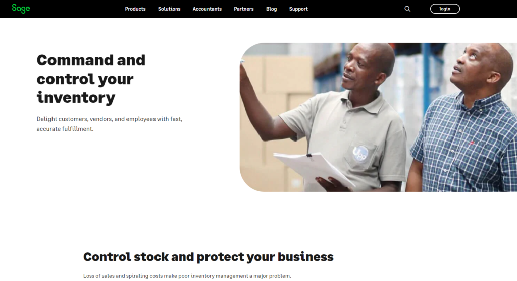 Sage X3 screenshot - Die 10 besten cloudbasierten Bestandsverwaltungs-Tools 2026
