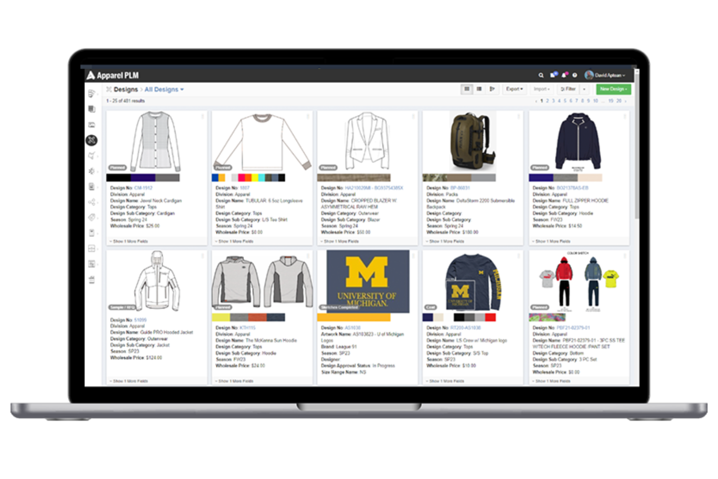 Aptean Apparel ERP screenshot - Die 10 besten Bekleidungsmanagement-Softwares im Jahr 2026