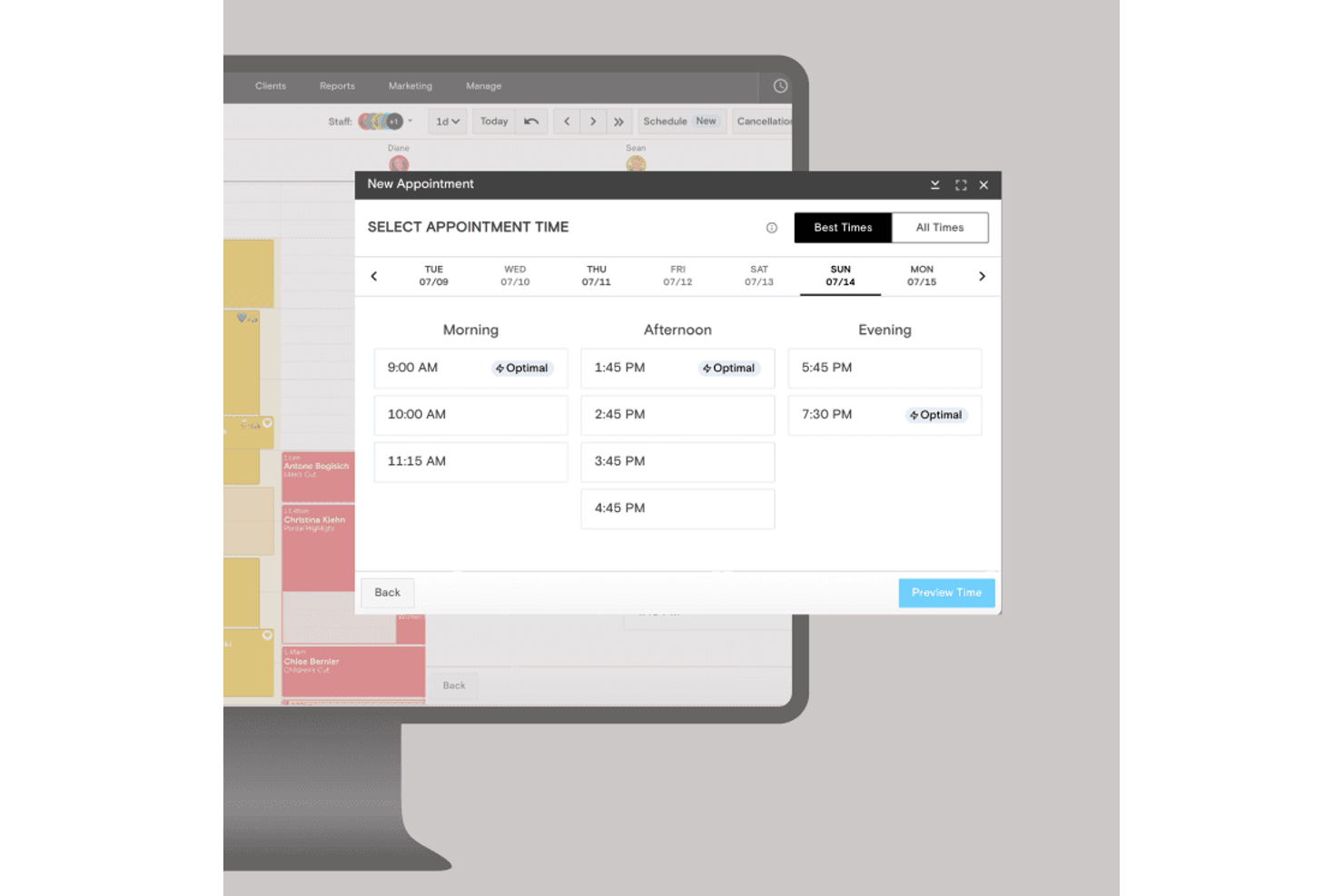 Boulevard screenshot - 13 Mejores Programas de Punto de Venta para Spas en 2026