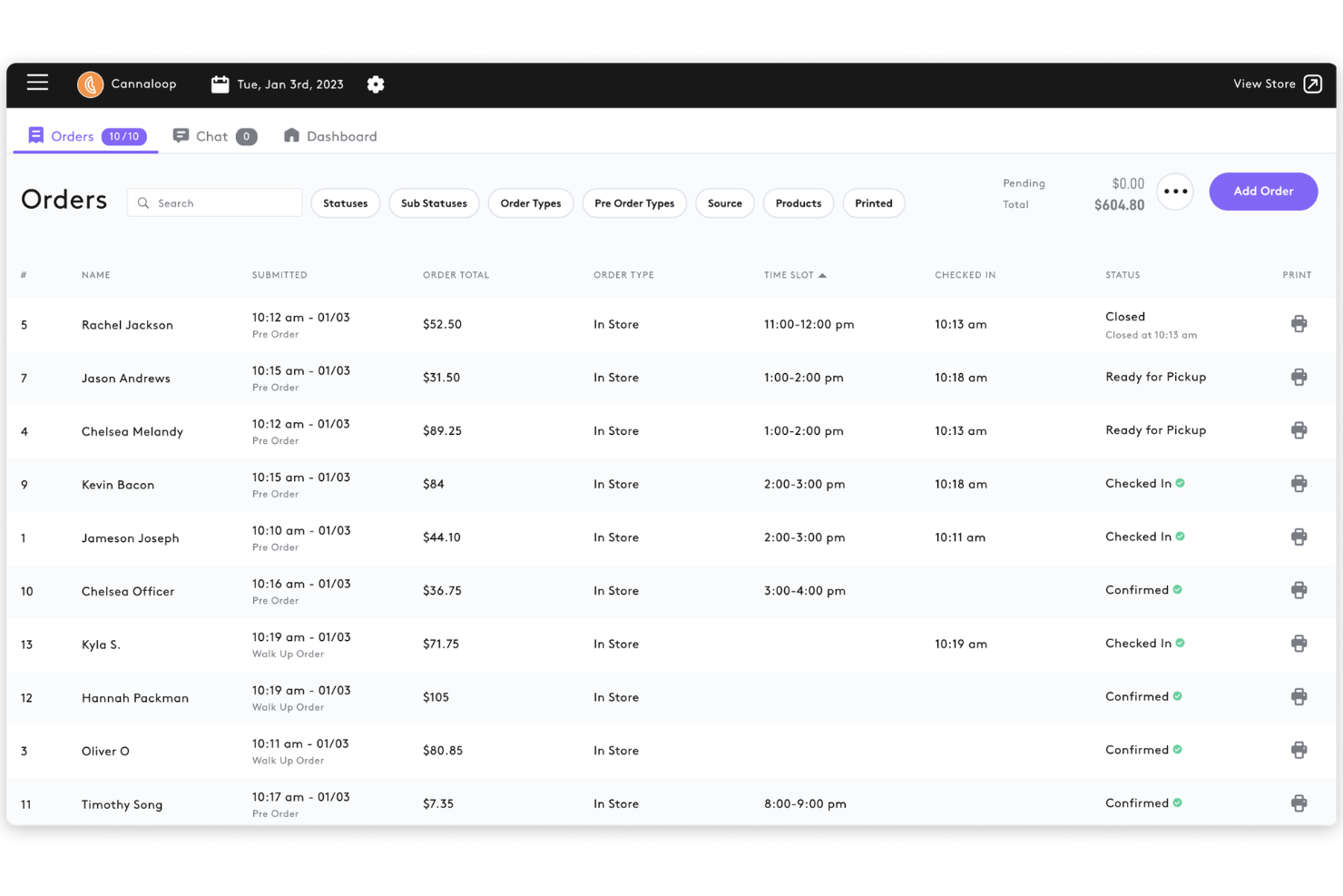 AIQ Ecommerce (Dispense) screenshot - Les 10 meilleurs logiciels pour dispensaires en 2026