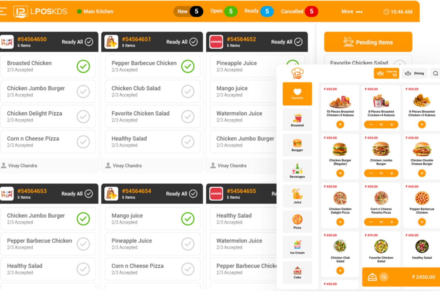 Lithos POS screenshot - 10 Meilleurs Systèmes POS pour Boulangerie en 2026