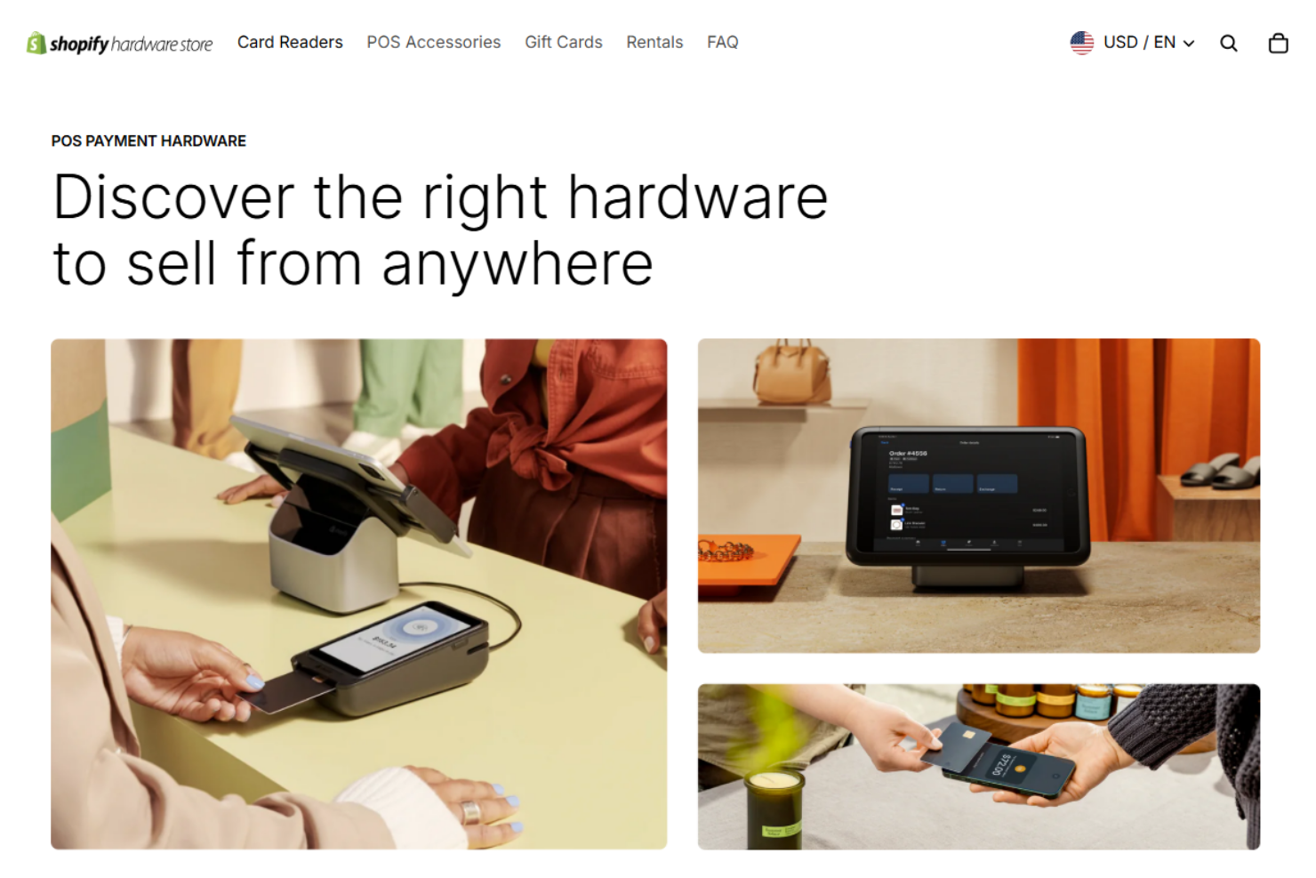 Shopify Tap &amp; Chip screenshot - 10 Migliori lettori di carte di credito per Android nel 2026