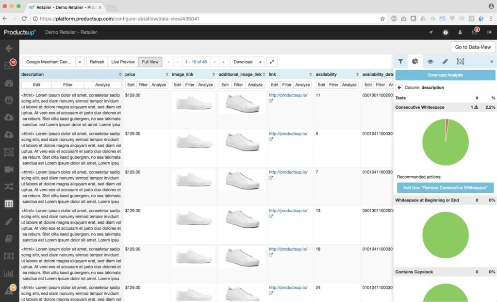 Productsup screenshot - Los 10 Mejores Software de Gestión de Información de Productos (PIM) 2026
