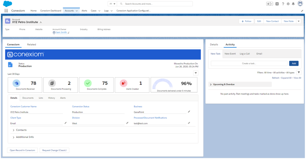 Conexiom screenshot - I 10 Migliori Sistemi di Gestione degli Ordini per Crescere nel 2026