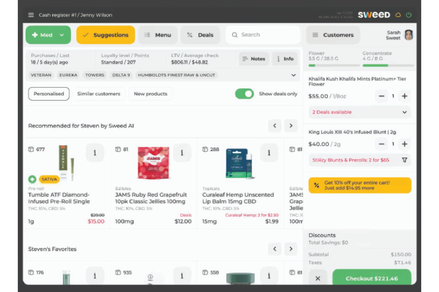 Sweed screenshot - I 10 Migliori Software per Dispensari nel 2026