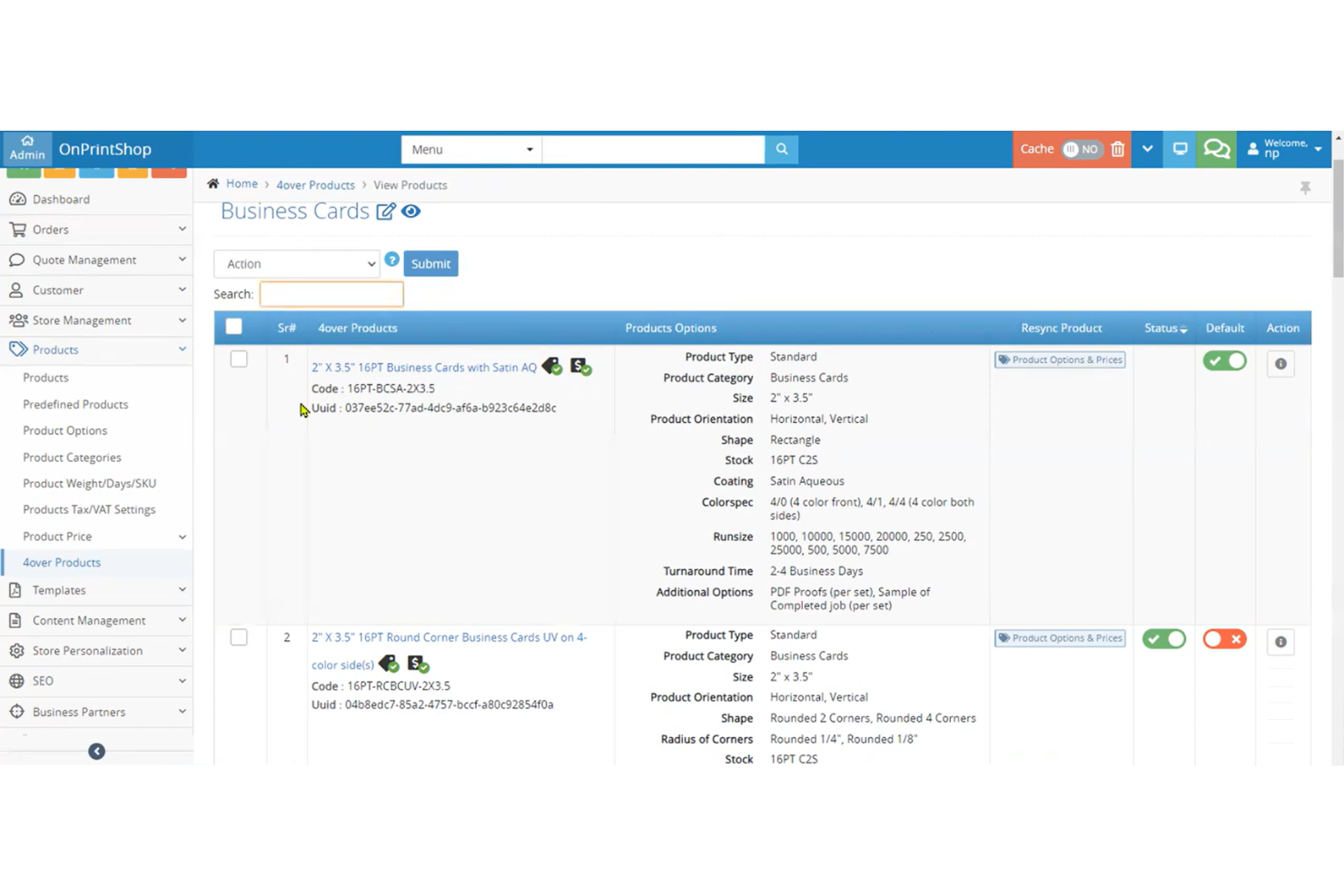 OnPrintShop screenshot - I 10 migliori software Web To Print del 2026