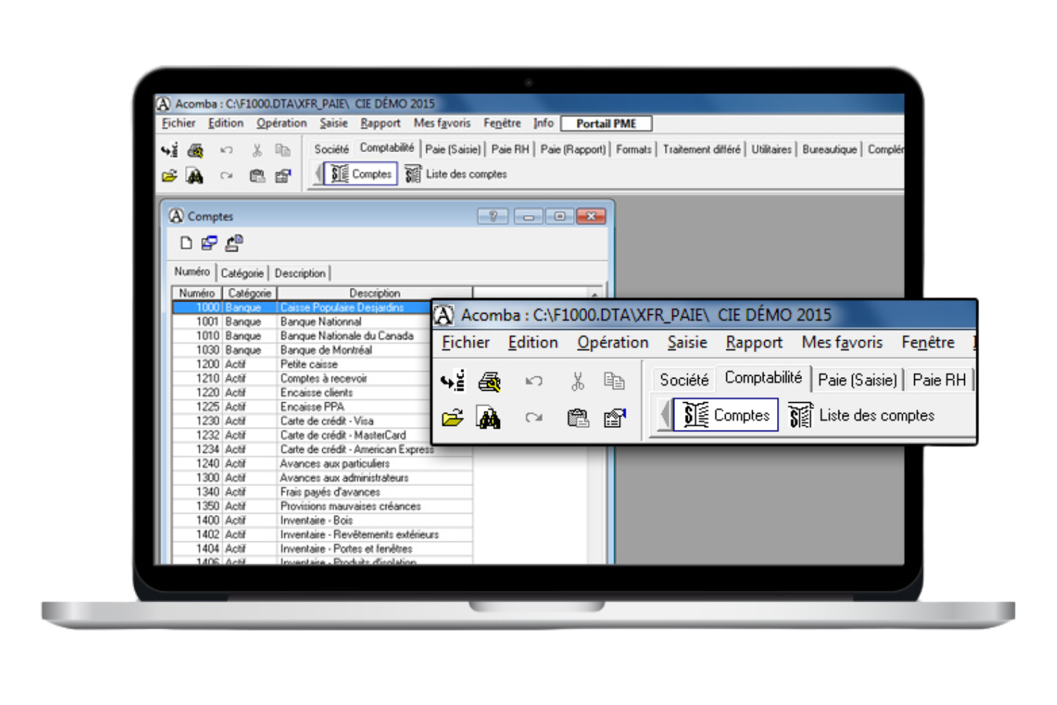 Acomba screenshot - 10 Mejores Alternativas a QuickBooks Online para 2026