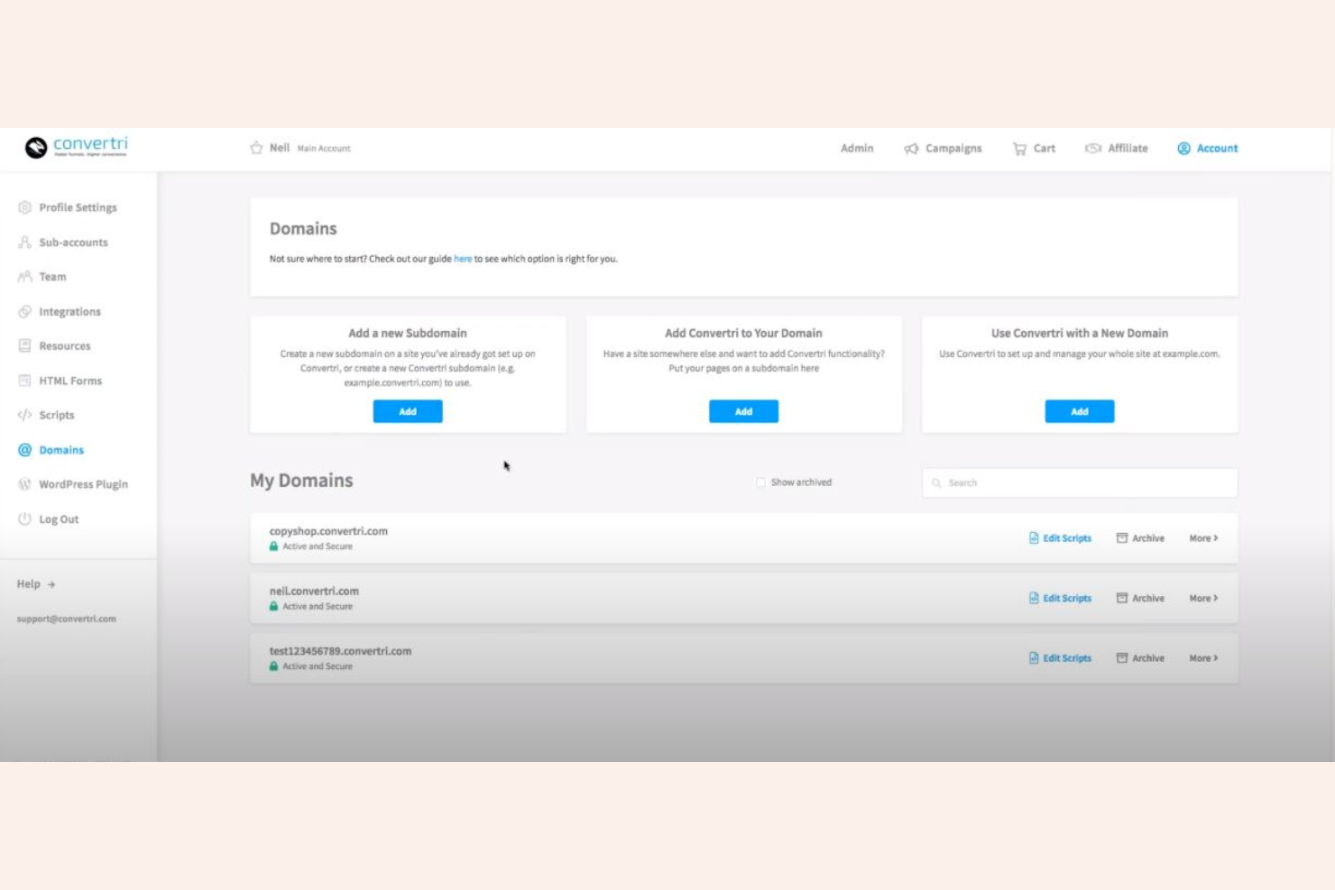 Convertri screenshot - 10 Mejores Alternativas a Unbounce para 2026